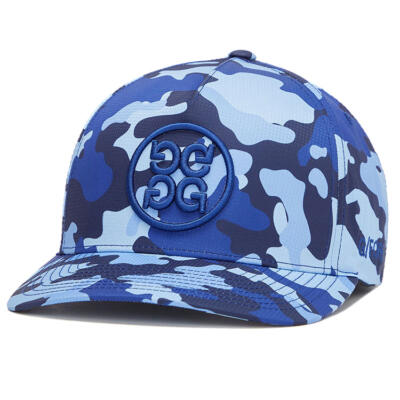 G/FORE Camo Circle G's Ripstop Snapback Golf Cap Space Camo GMH000030