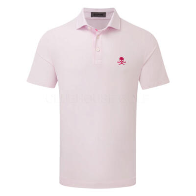 G/FORE All Play Pique Golf Polo Shirt Blush GMP000103-BLUSH