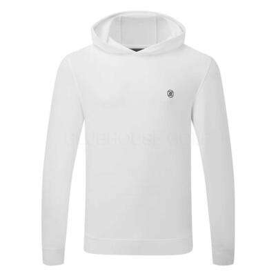 G/FORE Lightweight Terry Golf Hoodie Snow GMM000072-SNO