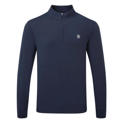 G/FORE Luxe Mid 1/4 Zip Golf Sweater Twilight GMM000049-TWLT