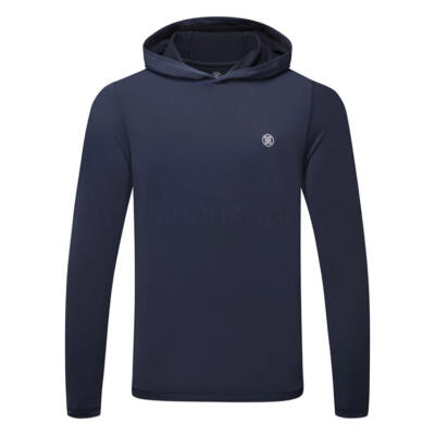 G/FORE Brushed Back Tech Golf Hoodie Twilight GMM000015-TWI