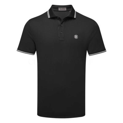 G/FORE Tux Performance Pique Golf Polo Shirt Onyx GMP000093-ONY