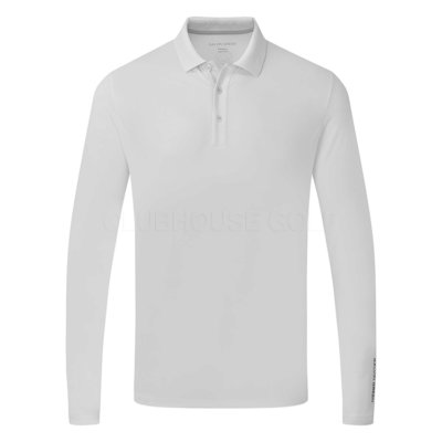 Galvin Green Marwin Long Sleeve Golf Polo Shirt White G118101
