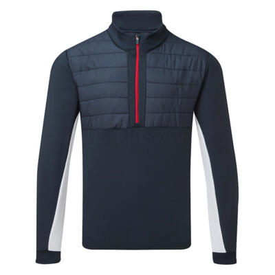 Galvin Green Dalton Insula Golf Pullover Navy/Red C01000838895