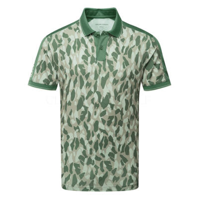 Galvin Green Concept Mario Golf Polo Shirt Abbey Stone/Duck Green D01001088819