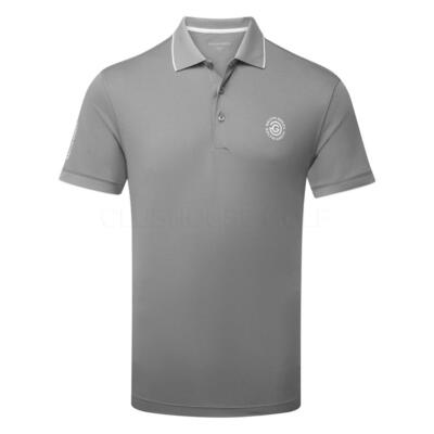 Galvin Green Marty Golf Polo Shirt Sharkskin D01001309407