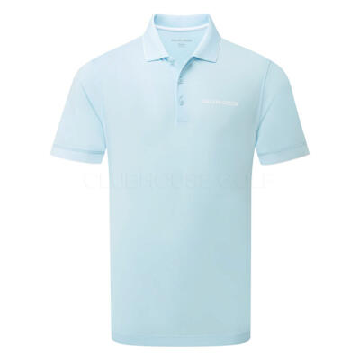 Galvin Green Marty Tour Golf Polo Shirt Crystal Blue 8759