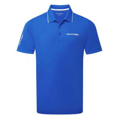 Galvin Green Marty Tour Golf Polo Shirt Royal Blue 8763
