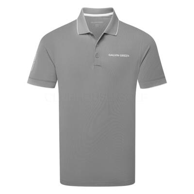 Galvin Green Marty Tour Golf Polo Shirt Sharkskin 9407