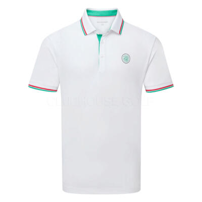 Galvin Green Mendoza Golf Polo Shirt White D01001559409