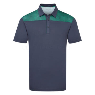 Galvin Green Miran Golf Polo Shirt Navy/Golf Green D01001228765