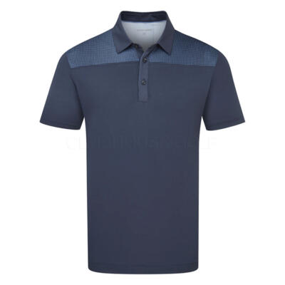 Galvin Green Miran Golf Polo Shirt Navy/Moonlight Blue D01001228811
