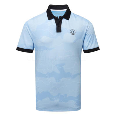 Galvin Green Concept Monroe Golf Polo Shirt Alaskan Blue D01001099645
