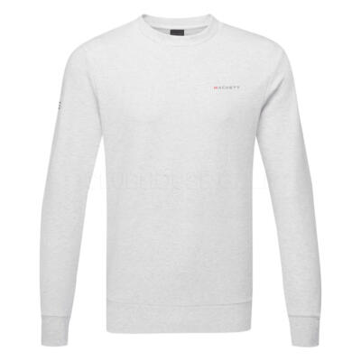 Hackett Sport Essential Crewneck Golf Sweater Peppered Marl HM581327