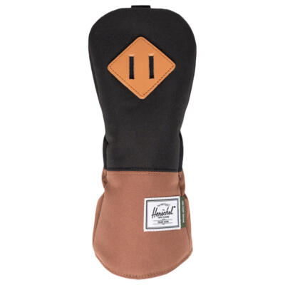 Herschel Heritage Golf Hybrid Headcover Black/Saddle Brown 30181-04735