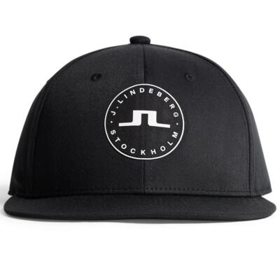 J.Lindeberg Drive Golf Cap Black/White GMAC12100-9999