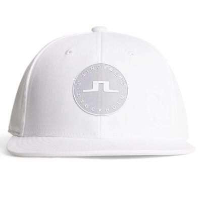 J.Lindeberg Drive Golf Cap White/High Rise GMAC12100-0000