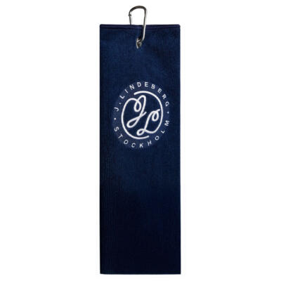 J.Lindeberg Drohen Golf Towel Estate Blue/White GMAC12126-O341