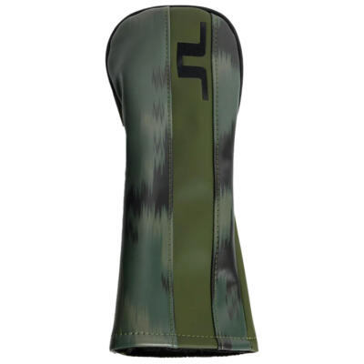 J.Lindeberg Print Fairway Headcover Warp Forest/Black