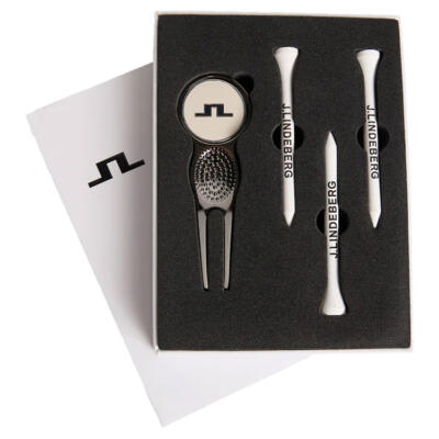 J.Lindeberg Helmer Golf Divot Tool Gift Pack White GMAC15186-0000