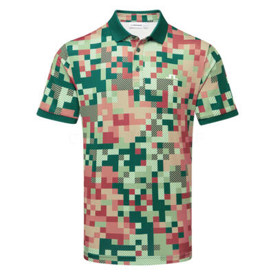 J.Lindeberg Bridger Tour Golf Polo Shirt Tour 26 Multi GMJT15909-S238