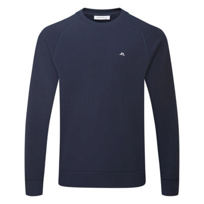 J.Lindeberg Finn Crew Neck Golf Sweater JL Navy GMJS16015-6855