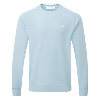 J.Lindeberg Finn Crew Neck Golf Sweater Forget Me Not GMJS16015-O127