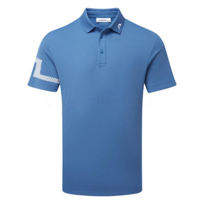 J.Lindeberg Heath Golf Polo Shirt Federal Blue GMJT14650-O228