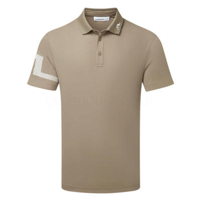 J.Lindeberg Heath Golf Polo Shirt Brindle GMJT14650-U144