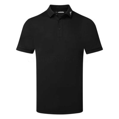 J.Lindeberg KV Golf Polo Shirt Black/White GMJT13040-9999