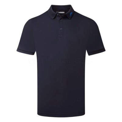 J.Lindeberg KV Golf Polo Shirt Sonic Blue/JL Navy GMJT13040-O556