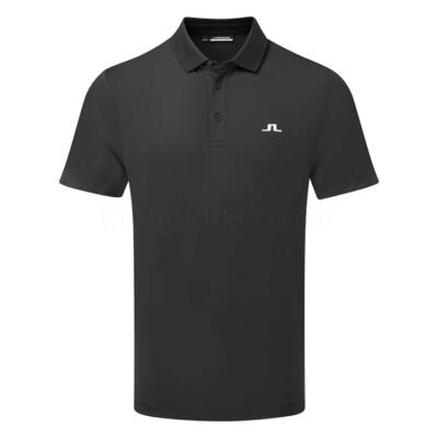 J.Lindeberg Bridge Golf Polo Shirt Black GMJT16987-9999