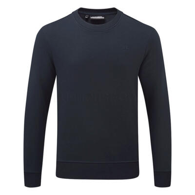 J.Lindeberg Alpha Crew Neck Golf Sweater JL Navy AMJS13450-6855