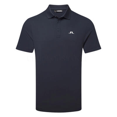 J.Lindeberg Bridge Golf Polo Shirt JL Navy/White GMJT11762-6855