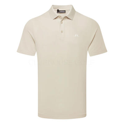 J.Lindeberg Bridge Golf Polo Shirt Moonbeam/White GMJT11762-U029