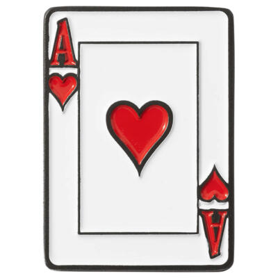 Luna Links Ace Of Hearts Ball Marker