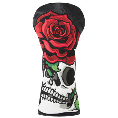 Luna Links Skull & Rose Driver Headcover