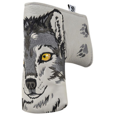 Luna Links Wolf Blade Putter Headcover