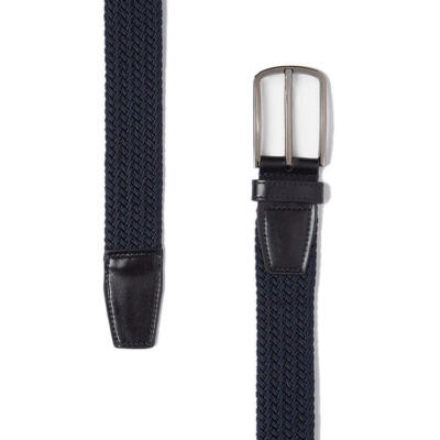 Lyle & Scott Webbed Golf Belt Dark Navy BE1600G-Z271