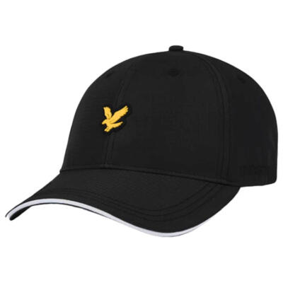 Lyle & Scott Ballmarker Golf Cap Black HE1800G-626