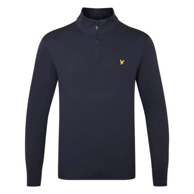 Lyle & Scott Tech 1/4 Zip Golf Sweater Dark Navy ML1760G-Z271
