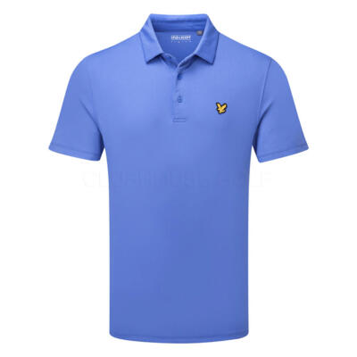 Lyle & Scott Tour Golf Polo Shirt Purple Dusk SP2369G-X918