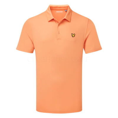 Lyle & Scott Tour Golf Polo Shirt Tinted Orange SP2369G-X923