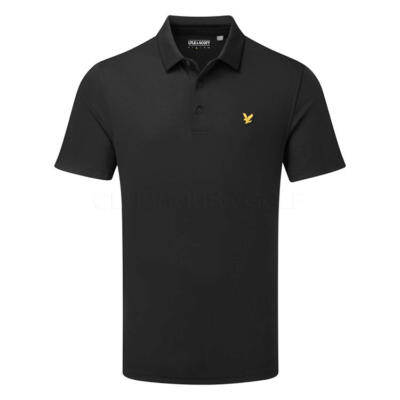 Lyle & Scott Tour Golf Polo Shirt Jet Black SP2369G-Z865