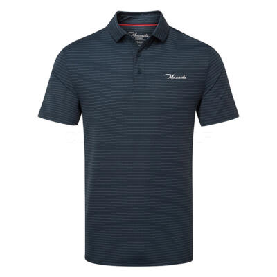 Macade Cooling Tech Golf Polo Shirt Navy MPS2656003