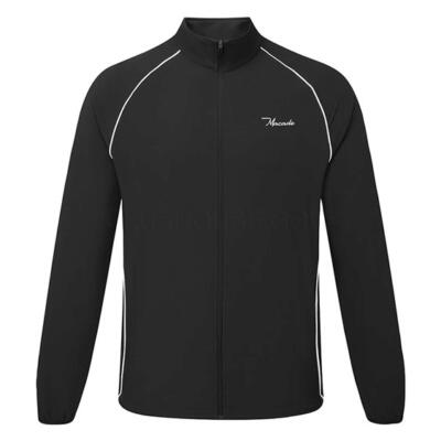 Macade Course Shell Golf Wind Jacket Charcoal MJA2644502