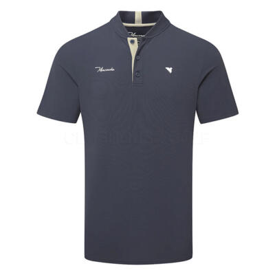 Macade Heath Bomber Golf Polo Shirt Dark Blue MPS2504003