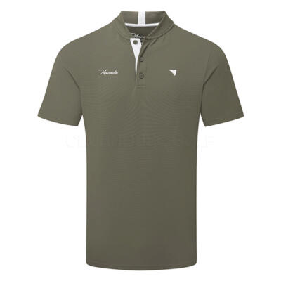 Macade Heath Bomber Golf Polo Shirt Olive MPS2504006