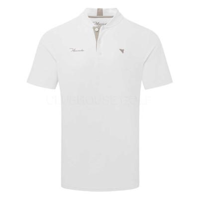 Macade Heath Bomber Golf Polo Shirt White SH20240318