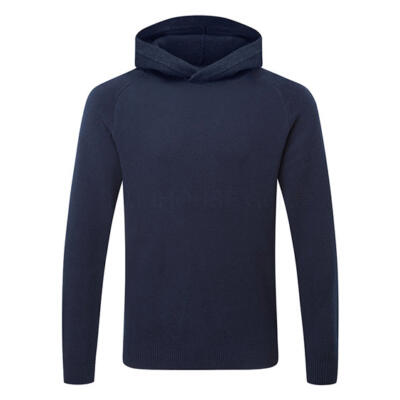 Macade Tech Knit Golf Hoodie Navy KN2024314